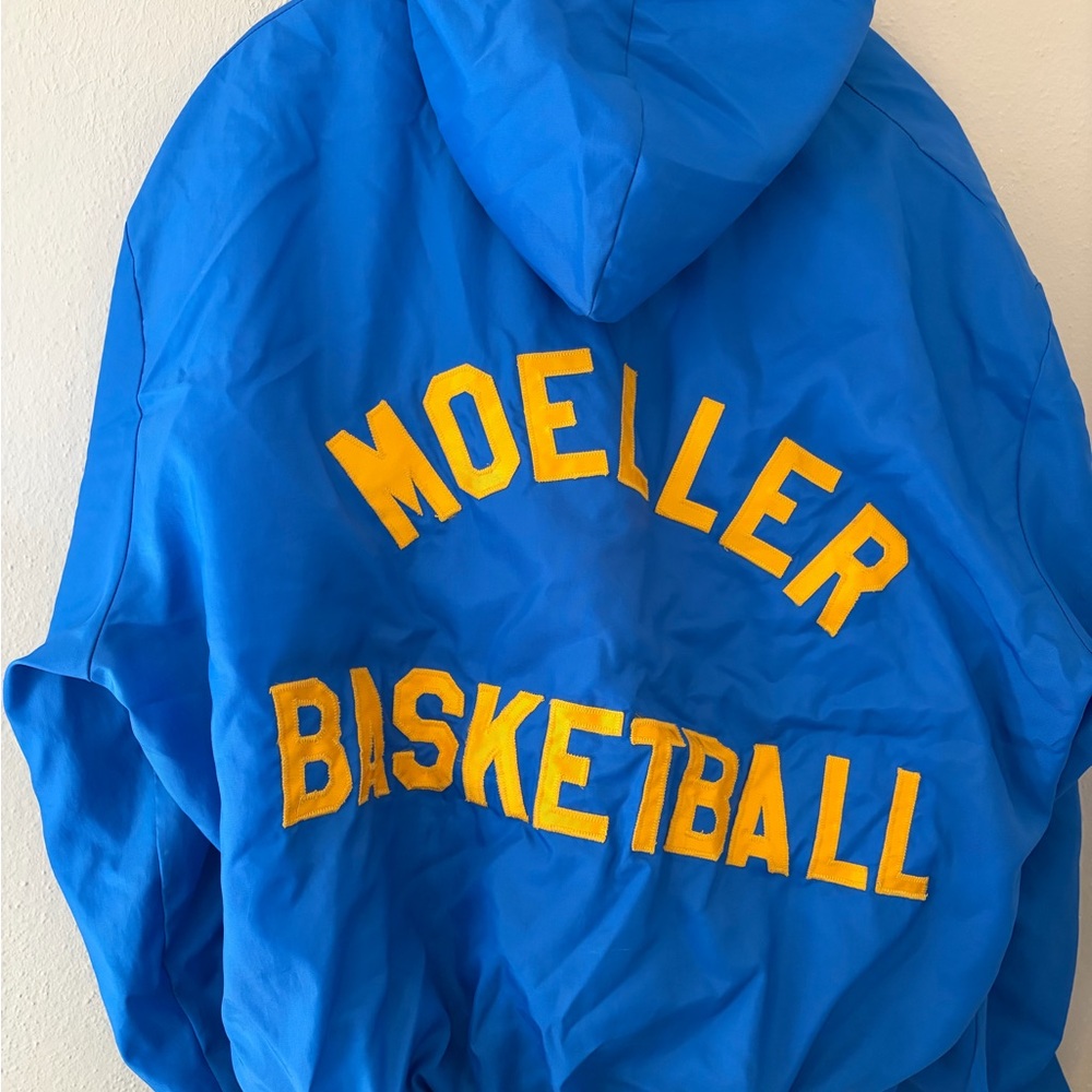 Vintage Moeller High School Basketball Jacket - 1999 state championship team